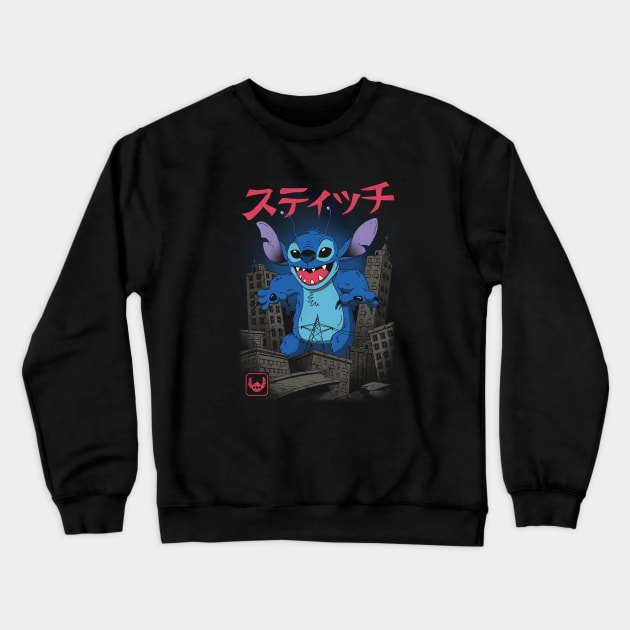 Kaiju 626 Crewneck Sweatshirt by Vincent Trinidad Art